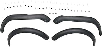 Replacement Fender Flares Mechanics Choice for 1976-1986 Jeep CJ7 Front and Rear Black 4Pc