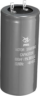 PATIKIL Motor Start Capacitor 800uf 300V 50/60Hz CD60 Running Capacitor Start Capacitor for Air Conditioners Electric Motor Start Operation