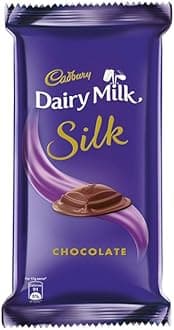 Cadbury Dairy Milk Silk Chocolate Bar, 60 Gm