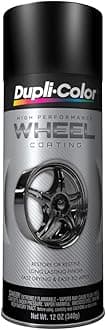 Dupli-Color HWP104 High Performance Wheel Paint - Black - 12oz Aerosol Can