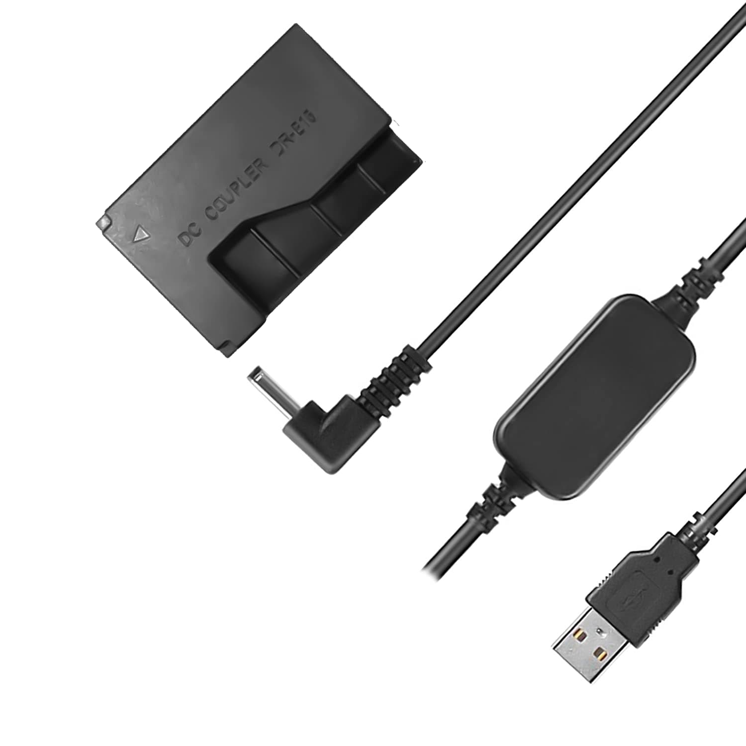 KWTOUL Replacement ACK-E15 AC Power AdapterDR-E15 DC Coupler Dummy Battery kit Compatible with Canon EOS Rebel SL1, 100D EOS Kiss X7 DSLR PowerShot SX70 HS Camera