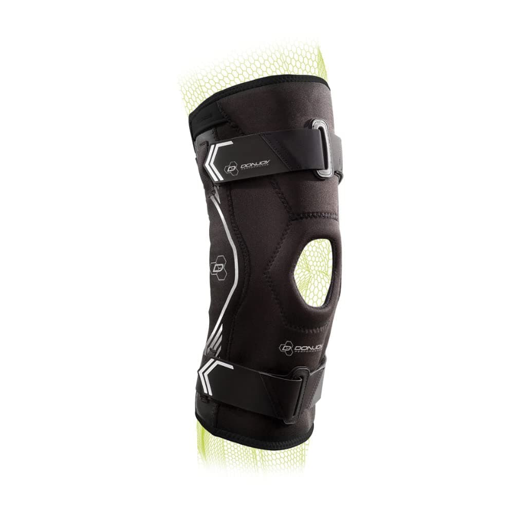 DonJoy Performance Bionic Drytex Hinged Knee Sleeve – Patella Support, Knee Sprains, Hyperextension, Meniscus and Arthritis