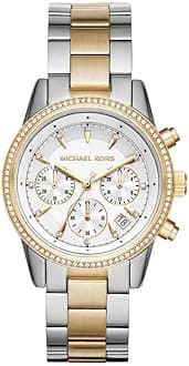 Women's Watch RITZ, 37 mm case size, Quartz Chronograph movement, Stainless Steel strap