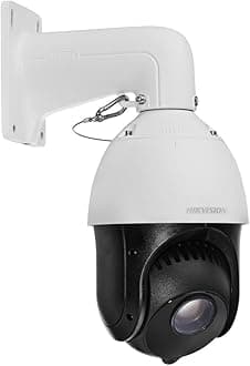 HIKV DS-2DE4425IW-DE(T5) 4MP Outdoor PTZ Speed Dome PoE IP Camera with 25x Optical Zoom(4.8~120mm Lens), Face Capture, Smart VCA, DarkFighter, 328ft IR Night Vision, WDR, Compatible with Hikvision
