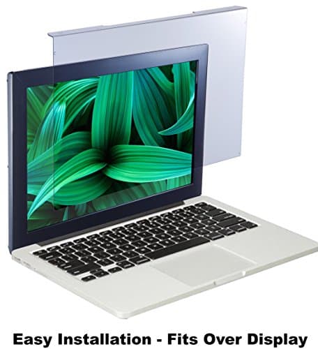 Eyes PC Blue Light Screen Protector Panel For Apple MacBook Pro 15/15.4 all 15.6 Laptop and Chromebook (W 13.75" X H 9.00”) Blue Light Blocking up to 100% of Hazardous HEV Light. Reduces PC Eye Strain