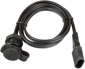 OptiMATE Cable O-40, Weatherproof SAE socket, panel mount