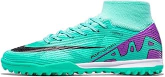 Men's Soccer Shoes Football Cleats High-Tops Lace-Up Non-Slip Spikes Indoor Outdoor Sports Athletic Baseball Lacrosse Sneaker