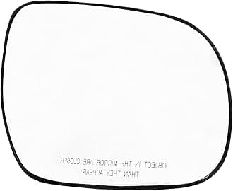 RMC Car Side Mirror Glass Plate (Sub Mirror Plate) suitable for Toyota Innova type 1 / Toyota Fortuner type 1 (RIGHT SIDE (DRIVER SIDE))