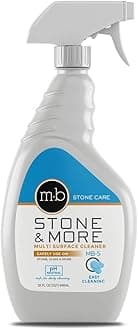MB Stone Care MB-5 Marble Granite and More Spray Cleaner 1-Quart