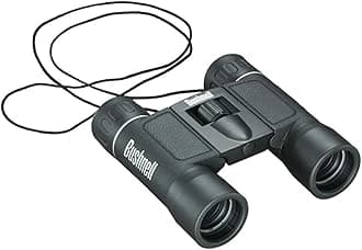 Bushnell - Powerview - 8x21 - Black - Roof Prism - Insta-Focus - Adjustable Diopter - Extreme Robustness - Bird Watching - Sightseeing - Travelling - Compact Binocular - 132514