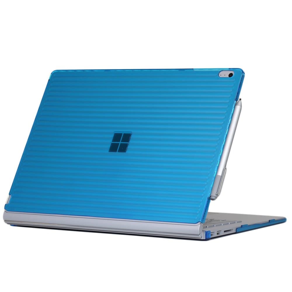 mCover Case Compatible for 2016~2022 13.5" Microsoft Surface Book 1/2 / 3 with Detachable Tablet Display ONLY (NOT Fitting Cheaper Surface Laptop Models) - Aqua