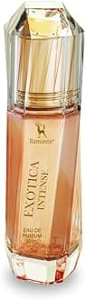 Ramsons Exotica Intense Perfume For Women - 30ml | TN - Sweet, Plum, Peach, Orange Blossom & Leafy Green | MN - Honey, Jasmine, Muget, Rose &Tuberose | BN - Amber, woody, Vanilla & Musk