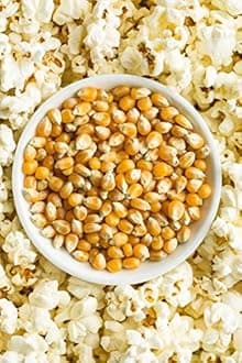 Popping Corn 1kg - Popcorn Kernels for Popcorn Machine Maker or Oil Pan Popped – Add Your Flavouring / Seasoning – Perfect Cinema Style Movie Night Homemade Pop Corn - PURIMA - 1 kg Bulk Packaging