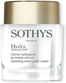 SOTHYS Hydrating Velvet Youth Cream | Face Moisturizer with Hyaluronic Acid for Youthful Plumpness | Normal to Dry Skin