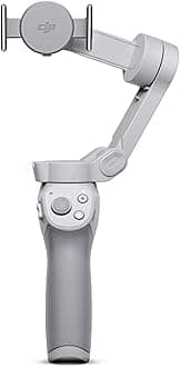 DJI OM 4 - Handheld 3-Axis Smartphone Gimbal Stabilizer with Grip Tripod Vlog YouTube Live Video for iPhone Android