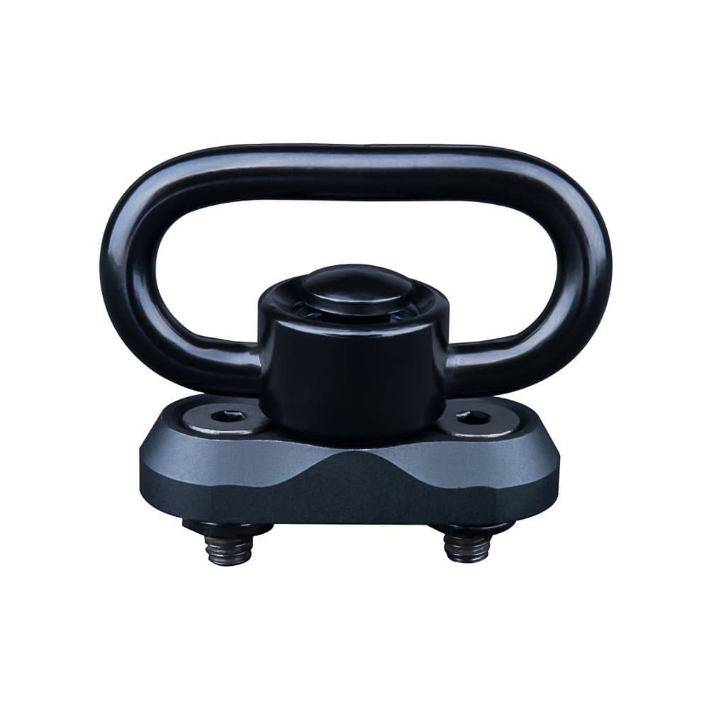 Keymod Sling Mount,Push Button QD Sling Swivel with Keymod Adaptor Base