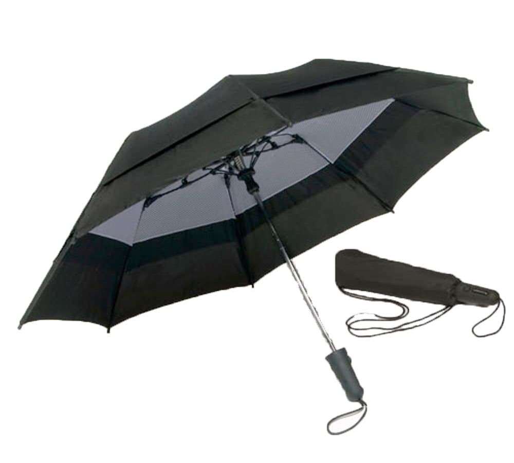 Windbrella Georgetown Folder Black 44in