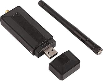 AR9271 USB Wireless Network Card for TV, Computer, ROS Soft Routing WiFi Adaptor with 2 dBi Antenna for Linux