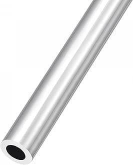 sourcing map 6063 Aluminum Tube (16mm OD x 10mm ID x 300mm L), Aluminum Round Tubing - for Home Furnishing, Machinery, DIY Handicraft