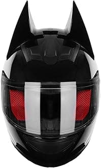 Motorcycle Full Face Helmets ECE Approved Motorbike Racing Crash Helmets with Dual Visors Anti-fog Personality Helmet for Men Women Adult 54~62CM