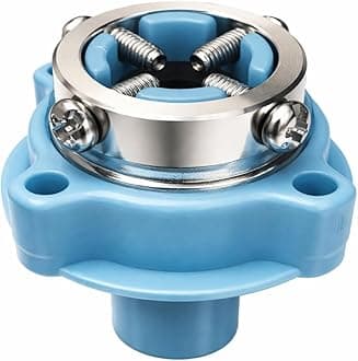 Fully Automatic Washing Machine Tap Connector, Durable Tap Adapter for Washing Machine Pipe, Tap Connector for Water Pipe, Easy Install Washing Machine Tap Adapter - Blue (Pack of 1)