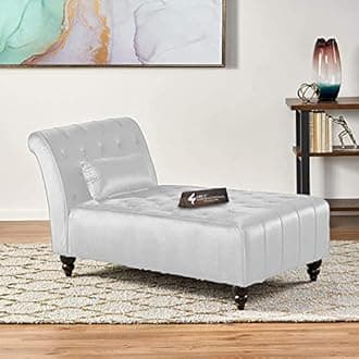 CRUZ INTERNATIONAL - online shopping-be ready ! Modern Settee/Lounger (White)