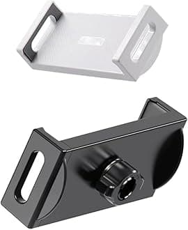 2 Pack Tablet Stand Holder Clamp Clip Bracket Mount Replacement with 17mm Ball Joint Socket for iPad Pro Air Mini Galaxy Tab 7-12.9 Inch Gooseneck Support Desk Stand Hose Arm