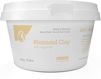 Fatima's Garden Rhassoul Clay with Argan & Eucalyptus - Detox & Soften, 250g