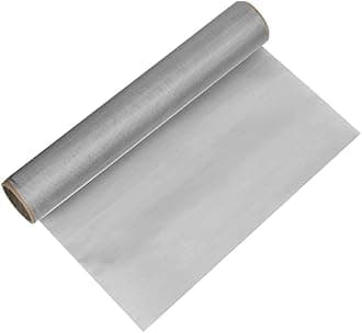 TIMESETL 304 Stainless Steel Woven Wire 200 Mesh - 12"X 40" Filter Screen Sheet Filtration Cloth