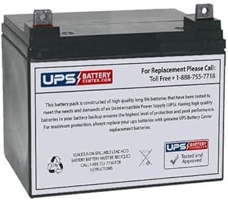 12V 33Ah NB AGM Battery Replaces U1-33-12B, NP35-12, NP35-12B, DCM0035L, SLA1155, 6-GFM-33, 6-GFM-35, GP12340, EVX12340, EVH12390, GH12340, U1-33H, U1-33HE, U1-34H, U1-34HE, U1-36HH, WP33-12
