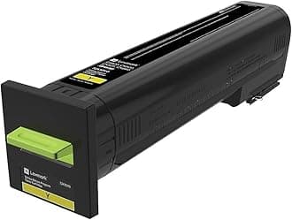 Lexmark 72K10Y0 Unison Toner Cartridge, Yellow