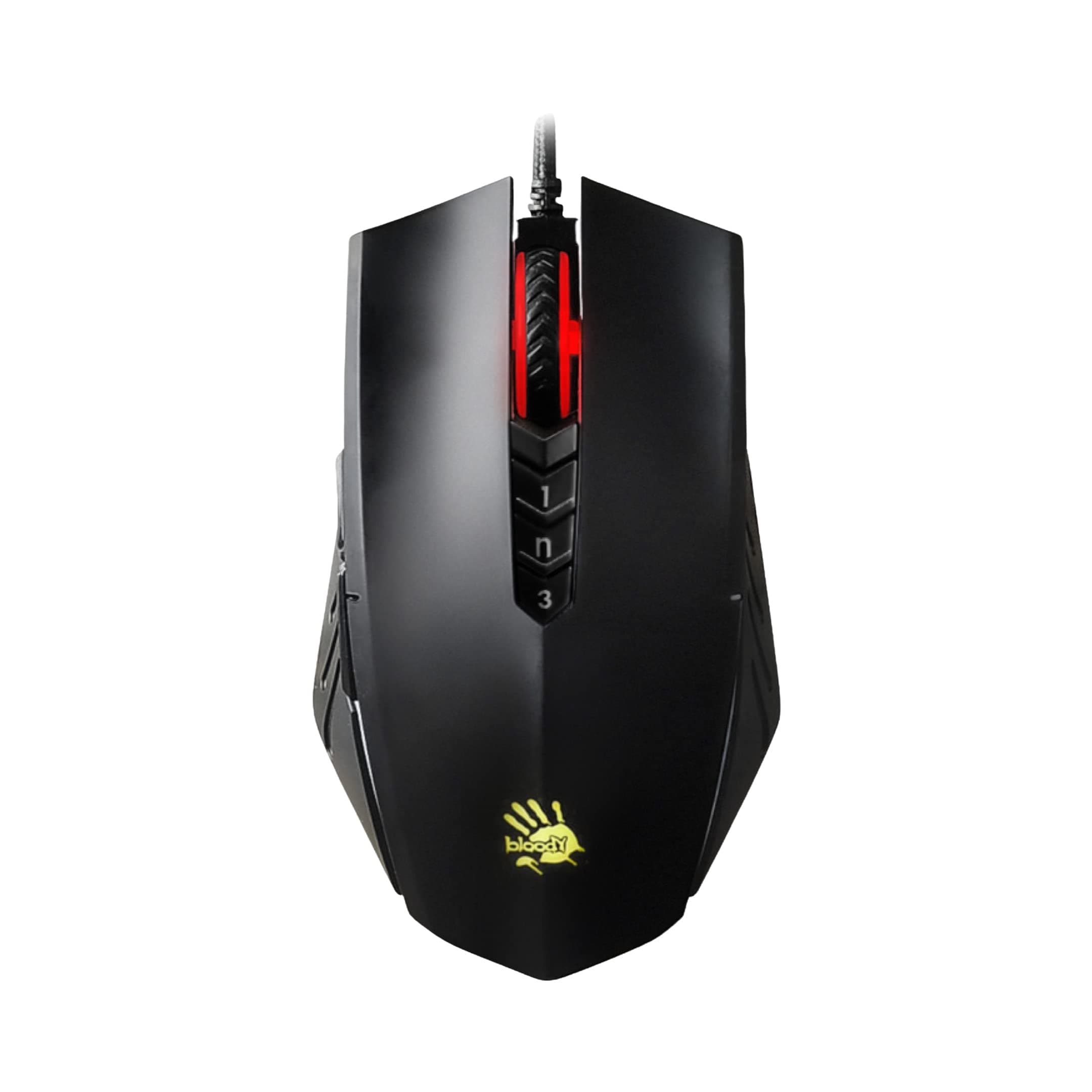 A70x Optical Gaming Mouse with Light Strike (LK) Switch & Scroll - Fully Programmable and Advance Macros (A70x-MatteBlack)
