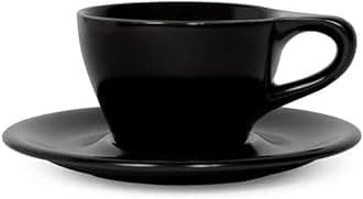 NOTNEUTRALLino Porcelain Cup & Saucer Small Latte 8 oz (8 oz, 1)