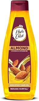 Hair & Care with Almond,Non-Sticky Hair Oil, 300 ml