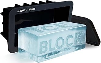Extra Large Ice Block Mold 2.5 lbs With Lid (Single)