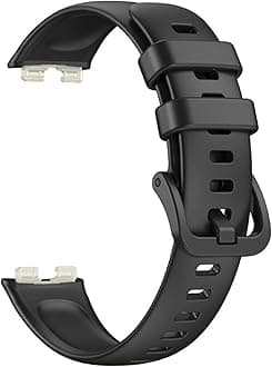 Straps Compatible with Huawei Band 8 Strap, Adjustable Replacement Wristband Silicone Sport Band for Huawei Band 8 Smart Watch