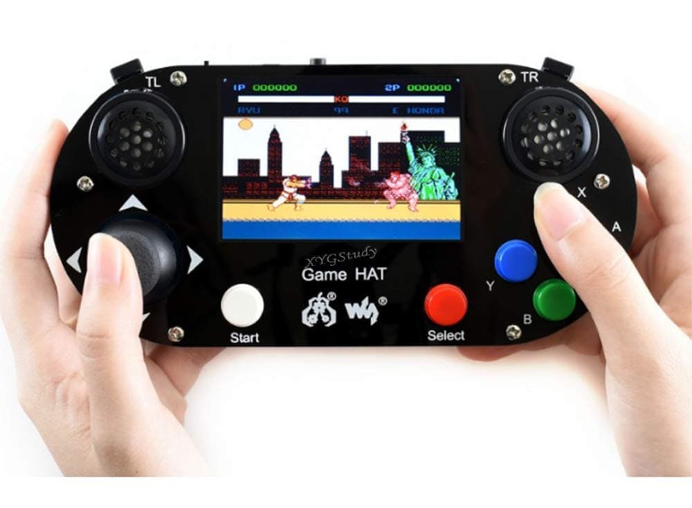 Game HAT Raspberry Pi Handheld Game Console Kit Portable Video Classic Gaming Console with 3.5" 480×320 IPS Screen Display Monitor for Raspberry Pi A+/B+/2B/3B/3B+/4B/Zero/Zero W @XYGStudy