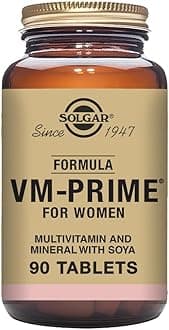 Formula VM-Prime for Women Tablets - Pack of 90 - Multivitamins - for Daily Health and Wellbeing - Smaller Easier-to-Swallow Tablets - Sugar Free