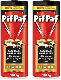 Pif Paf Cockroach & Ant Killer, Insect Killer Powder 100 g (Pack of 2)