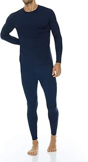 Thermajohn Men's Ultra Soft Thermal Underwear Long Johns Set with Fleece Lined