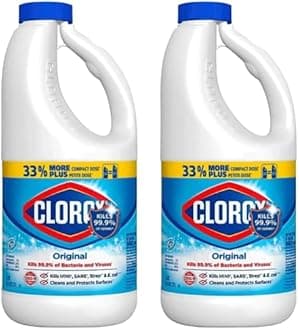 2 Pack (43oz Bottles) Multi Purpose Cleaning Solution Home & Laundry Cleaner for Kitchens Bathrooms Laundry & More Shipped w/Landsing Pro Ship Bag