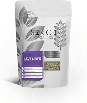 Sorich Organics Lavender Calming Tea 30gm | Soothing Herbal Chai | Relieves Anxiety & Stress | Promotes Restful Sleep | Herbal Relaxation | Caffeine-Free | Natural Mood Booster