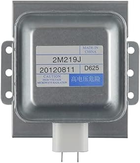 2M219J magnetron Microwave Oven Parts, 1000W 2450MHz Microwave Magnetron Tube for Midea WITOL 2M219J Microwave Oven Repair Parts