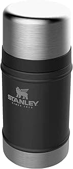 Classic Vacuum Food Jar .70L (Matte Black)
