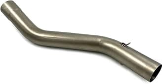 Exhaust Pipe Muffler Motorcycle Exhaust Middle Pipe For Kawasaki For ZX-6R 2009-2014 For ZX-10R 2008-2017 Motorcycle Exhaust Pipe Exhaust System Muffler (For ZX-6R)