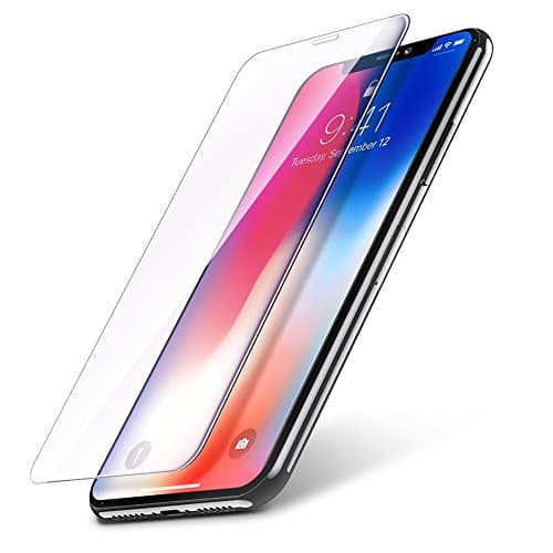 iPhone X Screen Protector (3-Pack), iPhone X Tempered Glass Film, Vontox Glass Screen Protector for Apple iPhone X/iPhone 10 2017 [3D Touch] [Ultra Clear]