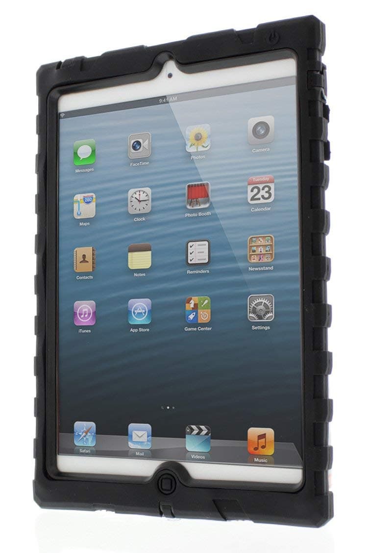 iPad Mini - Shockdrop - Rugged Case - Black - Grey
