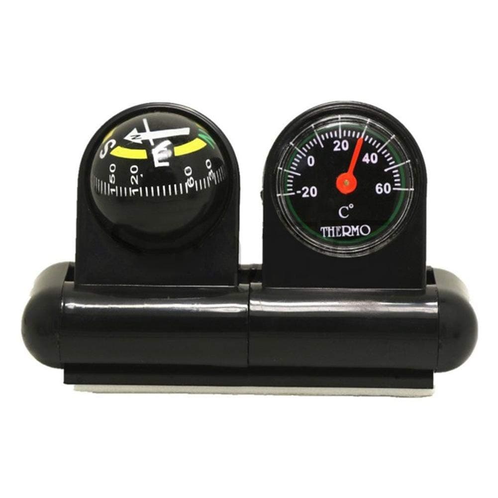 Guide Ball Car Truck Vehicles Auto Compass Thermometer Multi-functionTrips Adjustable Tools Ornaments Interior Accessories With Vehicle Inclinometer Slope Measure Tool