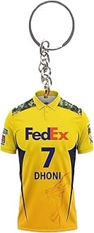 Blacktail Glass CSK JERSEY KEYCHAIN (Yellow)