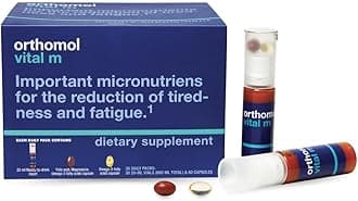 Vital M – Daily Multivitamin for Men, Vitamins A, B, C, D3, E, K, Zinc, Iodine & Omega-3, Supports Energy, Vitality, Immune Health & Metabolism, 7-Day Supply, Liquid+ Capsules Supplement